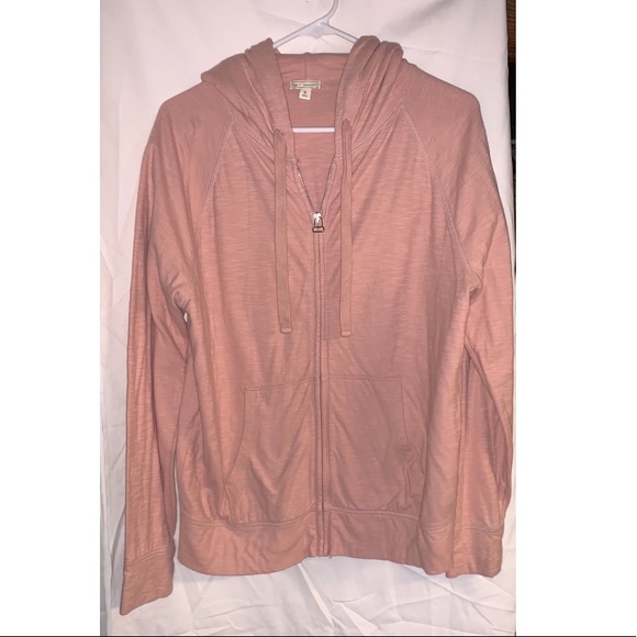 GAP Sweaters - Women's Gap Peach Full Zip Sweatshirt GAP Sweaters - Women's Gap Peach Full Zip Sweatshirt